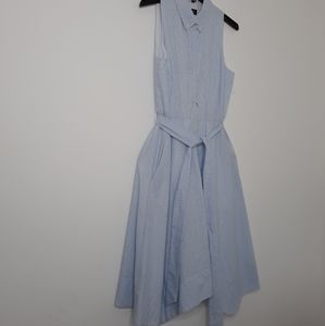 Tahari Pin Striped  Dress